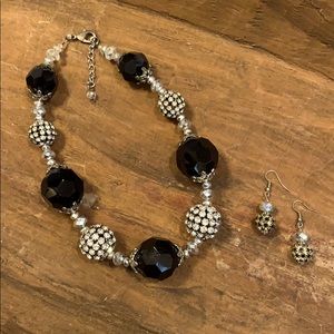 Necklace and Earrings